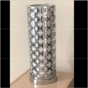 Silver Mid Century Modern Table Lamp Jonathan Adler